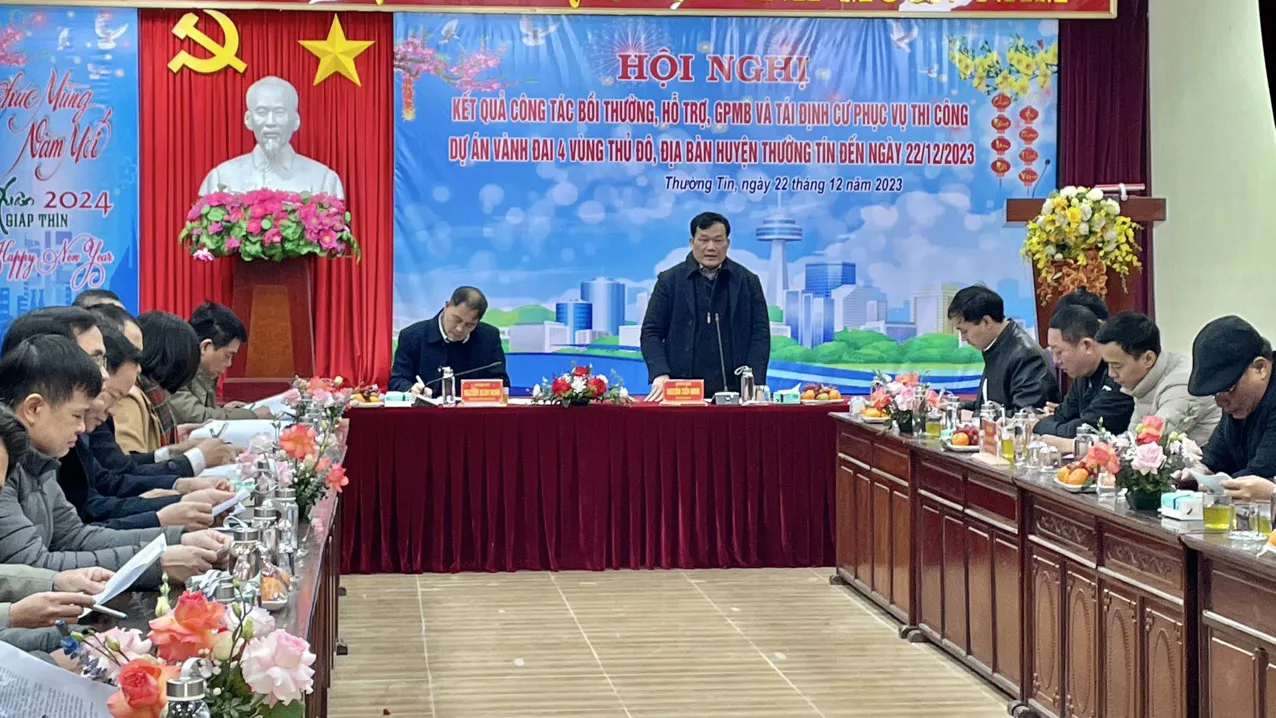 Huyện Thường Tín quyết tâm thực hiện 22 chỉ tiêu kinh tế xã hội năm 2024