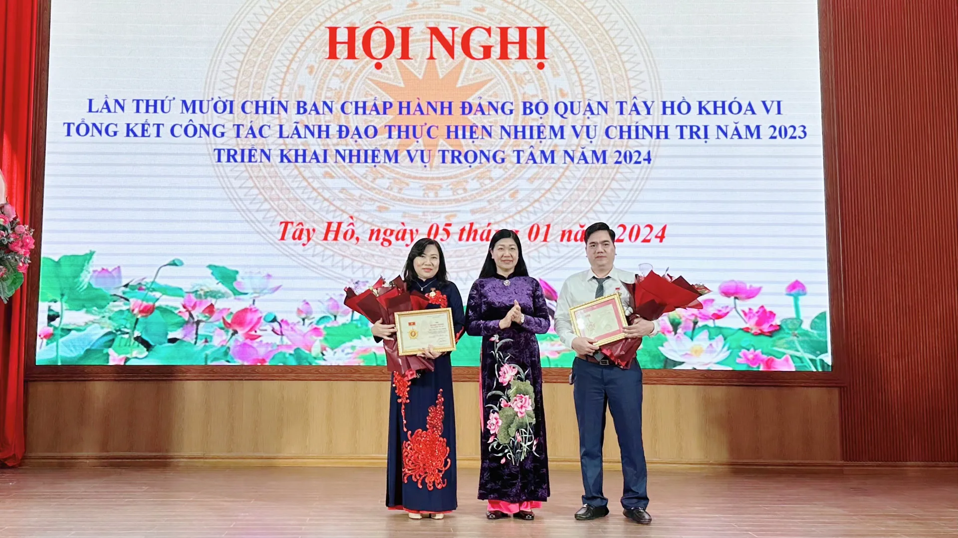 Quận Tây Hồ triển khai nhiệm vụ trọng tâm năm 2024