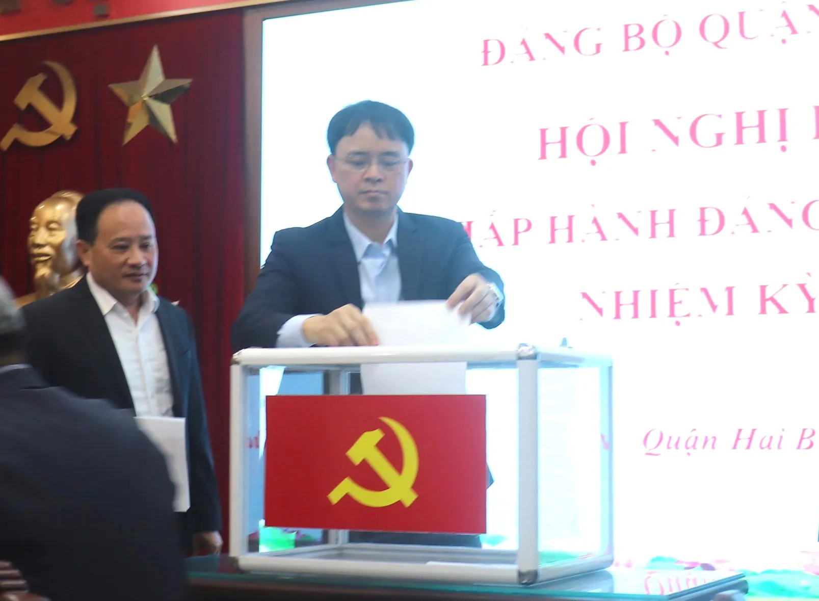 Quận Hai Bà Trưng: Thường trực Quận ủy đạt 100% phiếu "tín nhiệm cao"