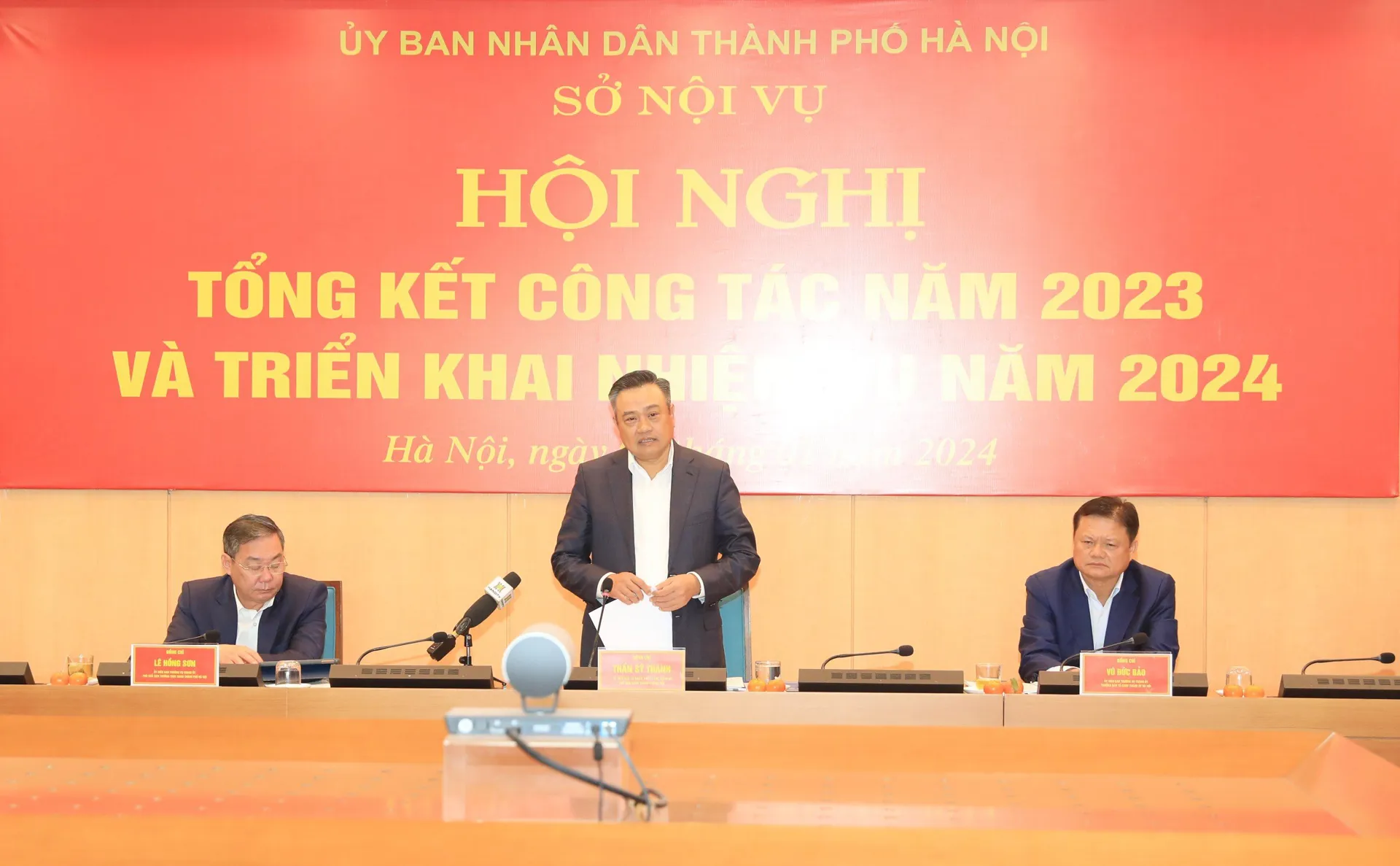 Chủ tịch UBND TP: Ngành Nội vụ tư duy, hành động, đổi mới vì Hà Nội