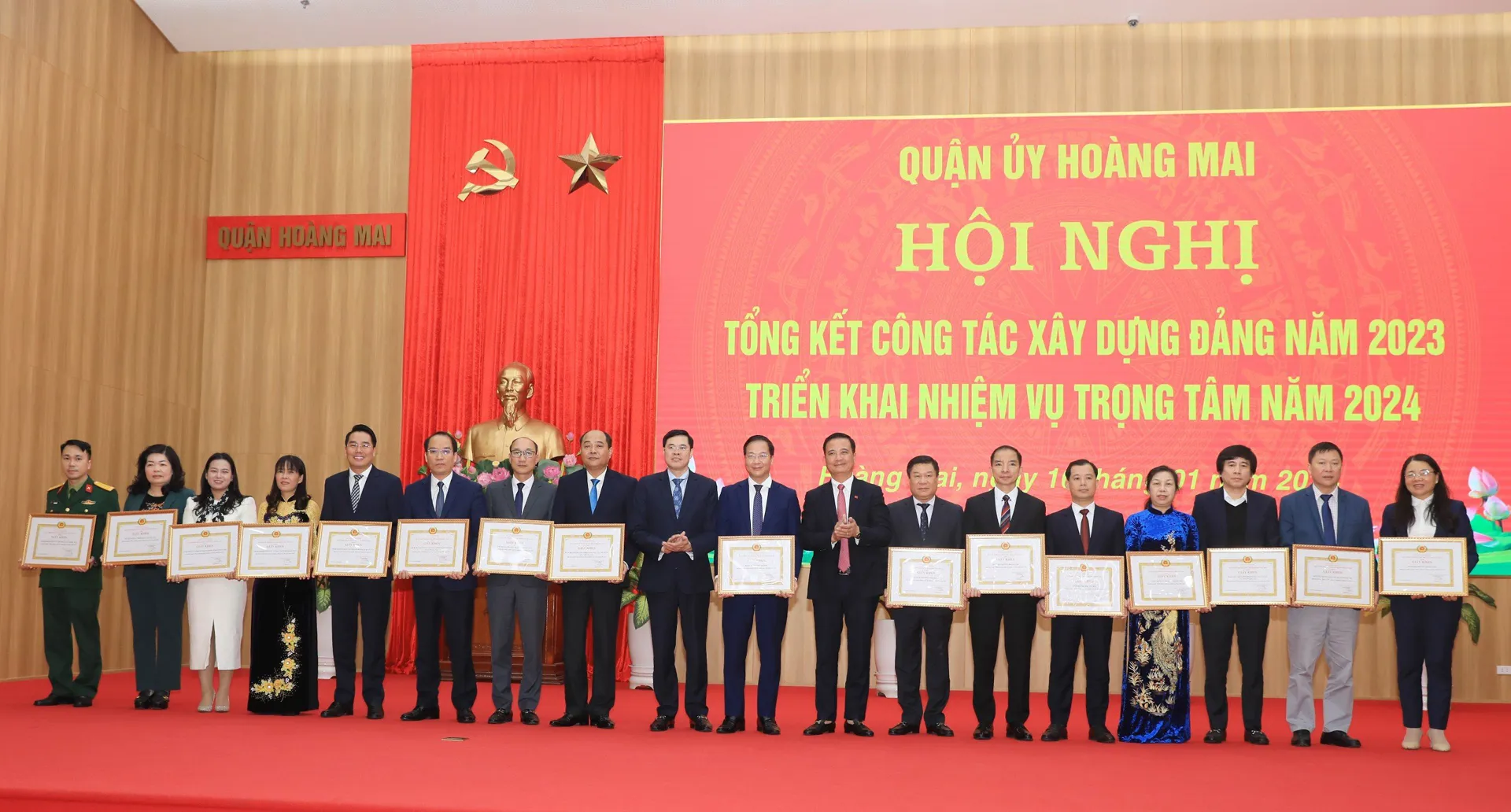 Quận ủy Hoàng Mai tập trung khơi thông các nguồn lực để phát triển
