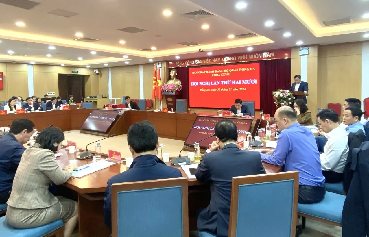 Quận Đống Đa: Thường trực Quận ủy đều đạt 100% phiếu tín nhiệm cao