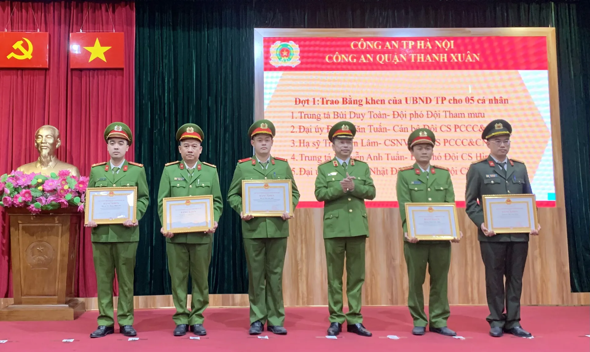 Công an quận Thanh Xuân phá nhiều vụ phạm tội đặc biệt nghiêm trọng năm 2023