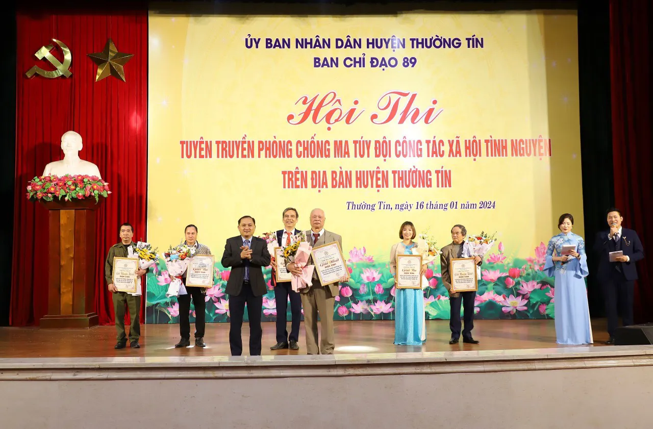 Huyện Thường Tín kết thúc hội thi "Tuyên truyền phòng, chống ma túy"