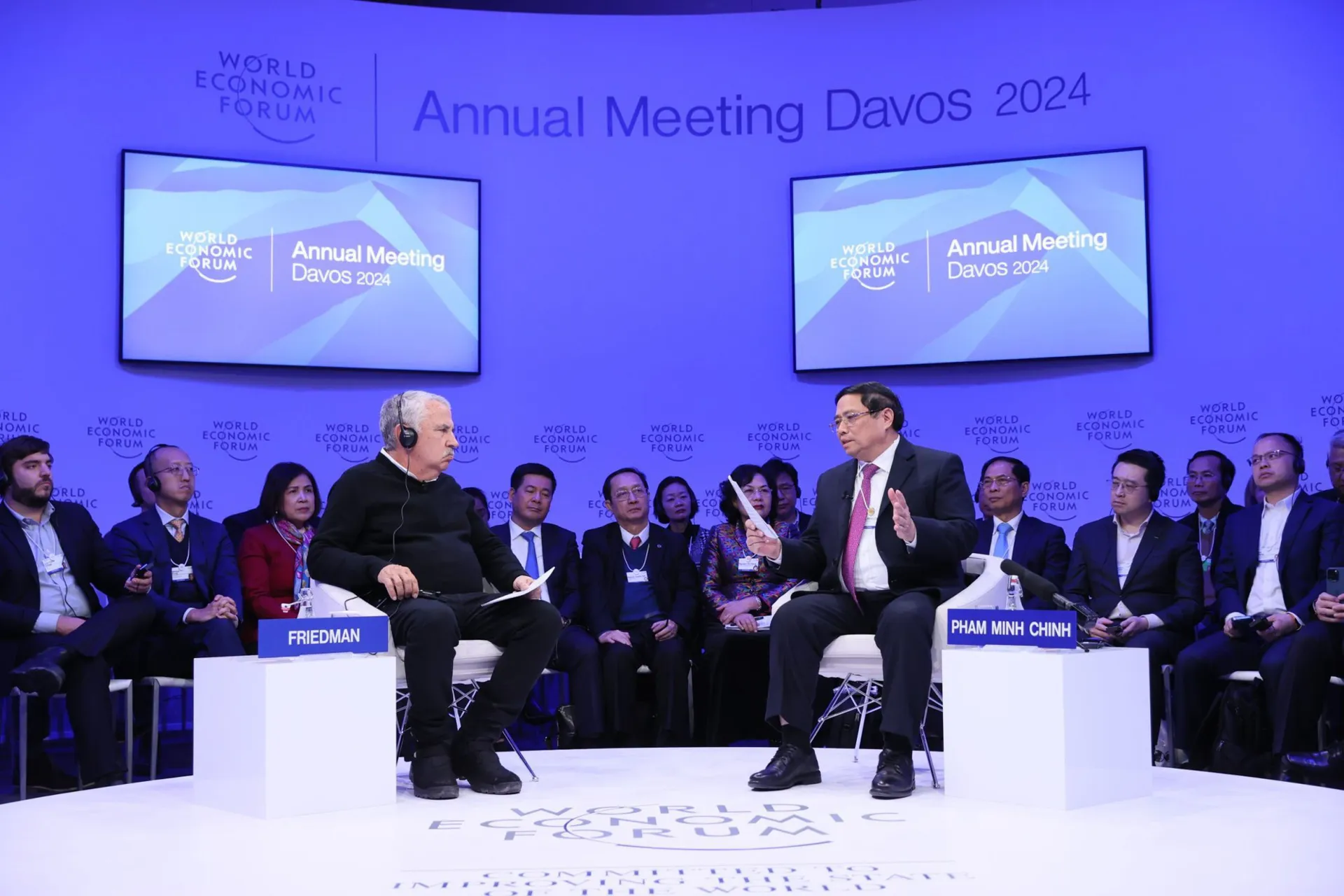Thông điệp quan trọng của Việt Nam tại phiên Đối thoại WEF Davos 2024
