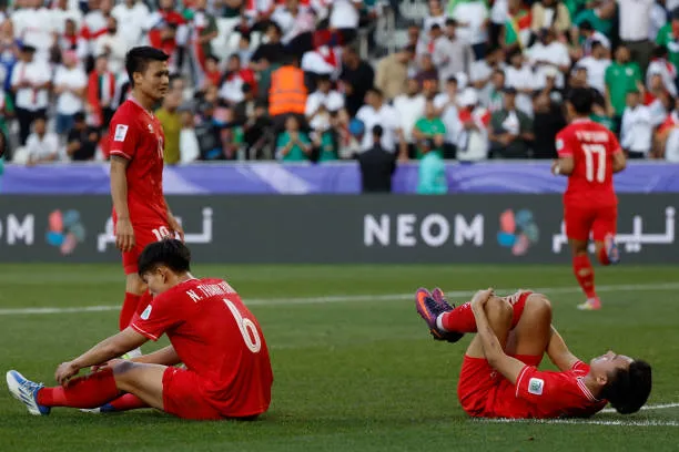 Tuyển Việt Nam trắng tay tại VCK Asian Cup 2023