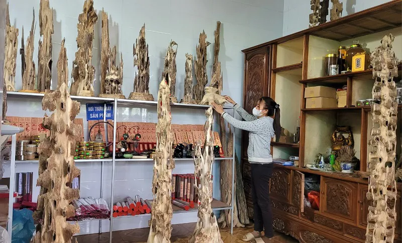 Hà Tĩnh: Thủ phủ gió trầm tất bật ngày cận Tết Nguyên đán