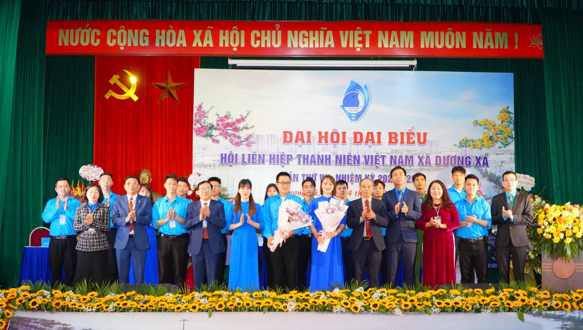 Hội Liên hiệp thanh niên Việt Nam xã Dương Xá tổ chức Đại hội điểm