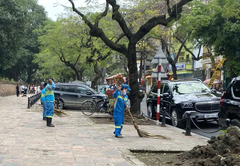 Đống Đa: Tăng cường đảm bảo vệ sinh môi trường dịp Tết Nguyên đán 2024