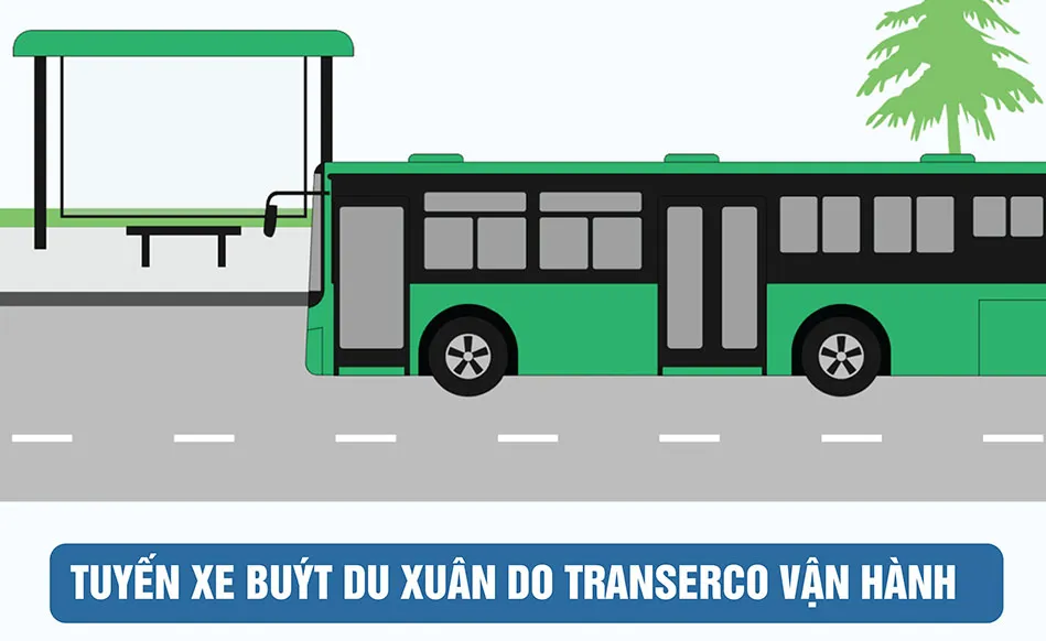 Du Xuân đến các điểm du lịch ngoại thành Hà Nội bằng những tuyến buýt nào?