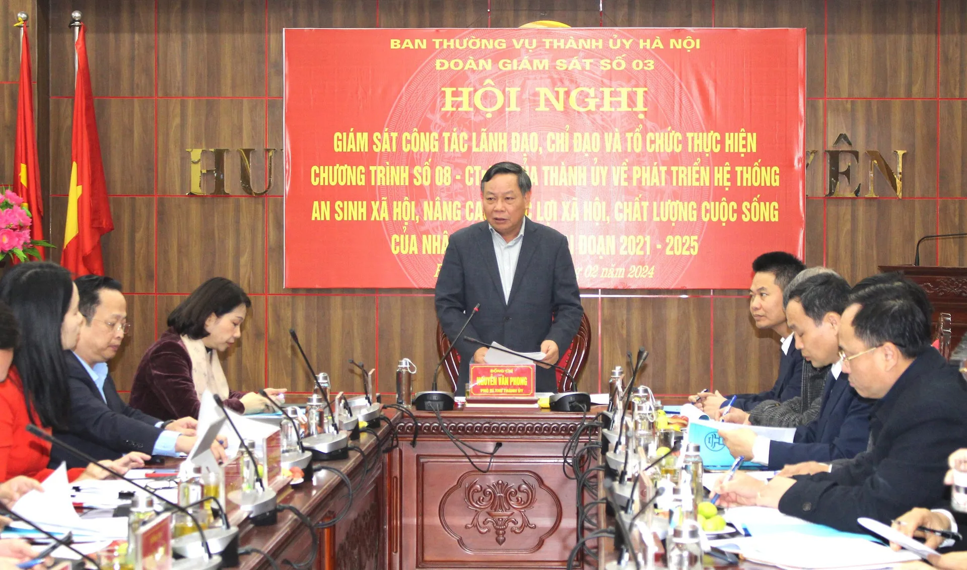 Huyện Phú Xuyên thực hiện tốt Chương trình số 08-CTr/TU của Thành ủy Hà Nội