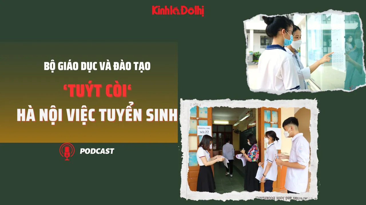 Bộ GD&ĐT 'tuýt còi' Hà Nội việc tuyển sinh