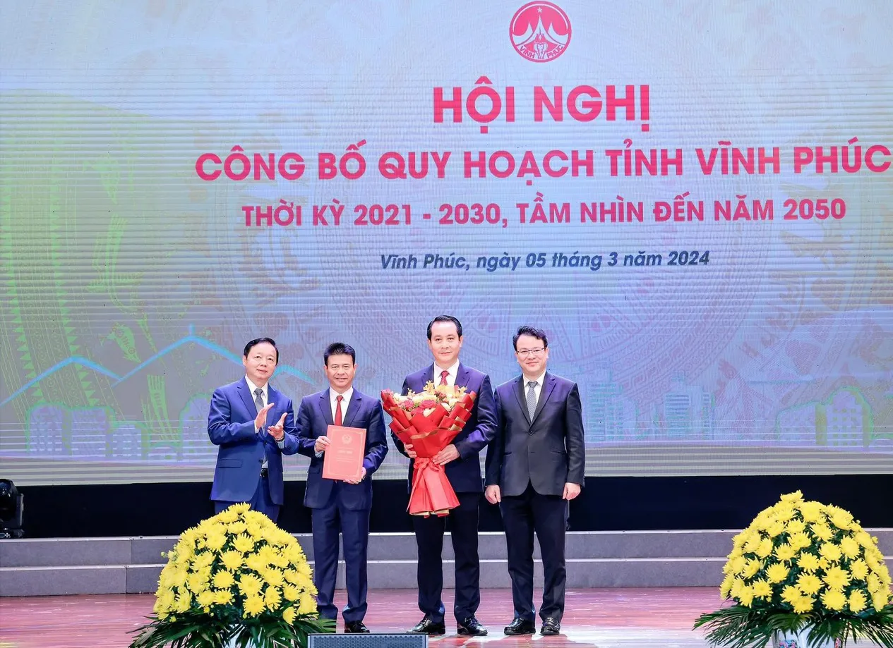 Vĩnh Phúc: Công bố Quy hoạch tỉnh thời kỳ 2021 - 2030, tầm nhìn đến 2050
