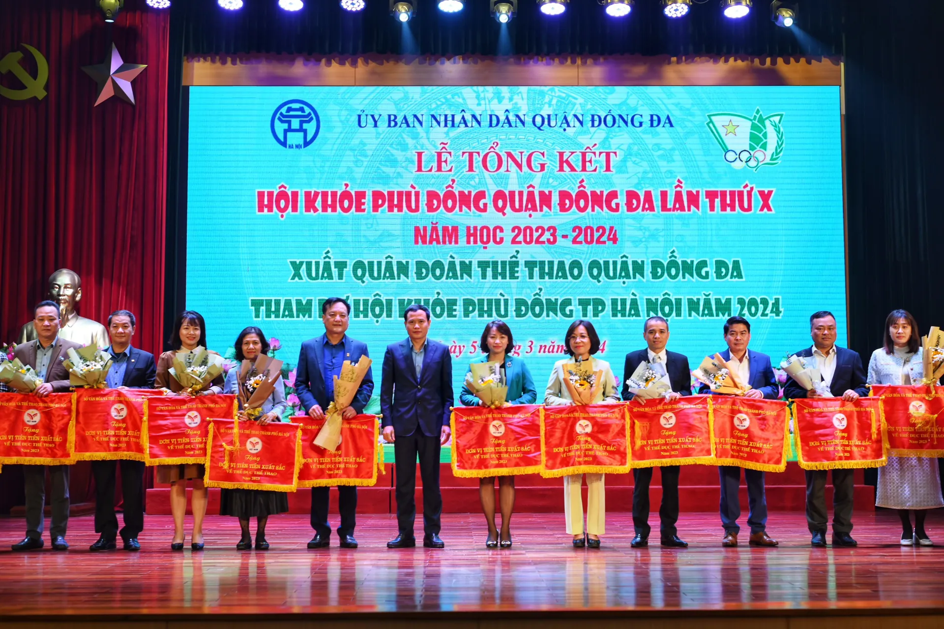 Quận Đống Đa tổng kết Hội khoẻ Phù Đổng quận lần thứ X