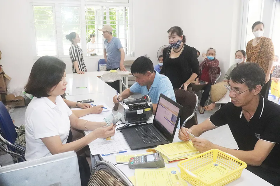 Lịch chi trả lương hưu, trợ cấp bảo hiểm xã hội tháng 4/2024