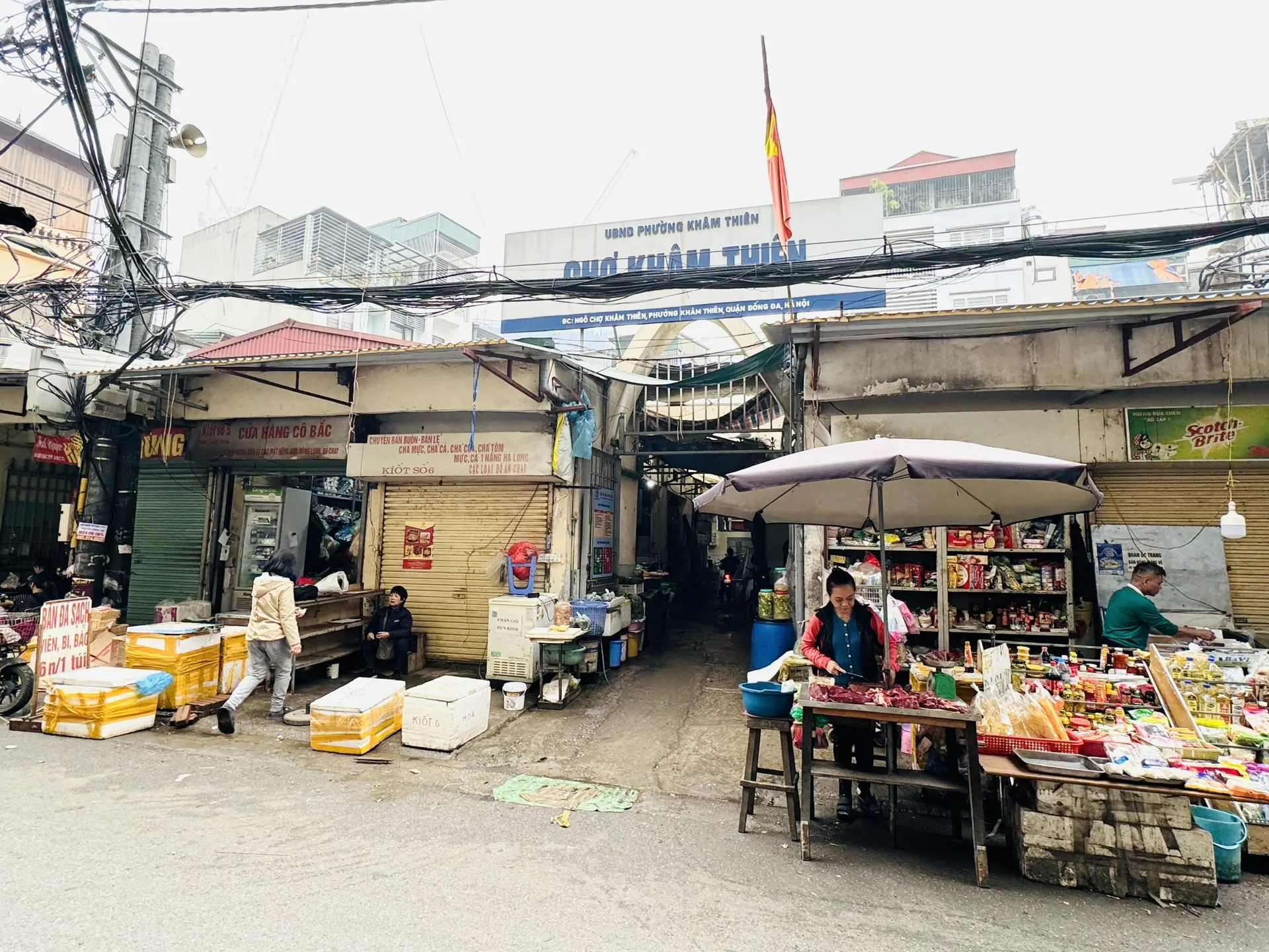 Quận Đống Đa tăng cường đầu tư xây dựng, cải tạo các chợ truyền thống