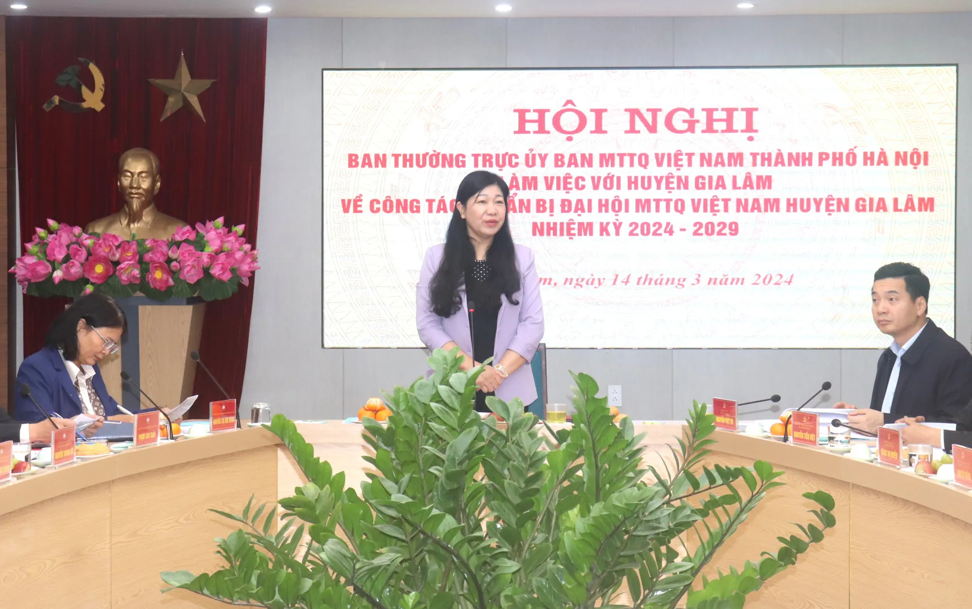 Không vì mốc tiến độ mà tổ chức dồn dập Đại hội Mặt trận cấp xã