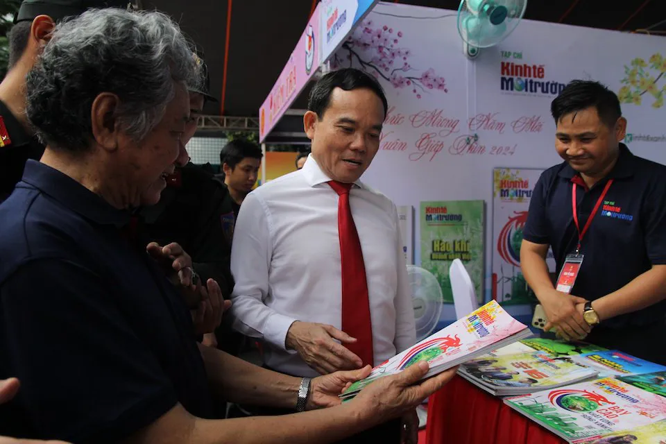 Lãnh đạo Đảng, Nhà nước tham dự Hội báo toàn quốc 2024