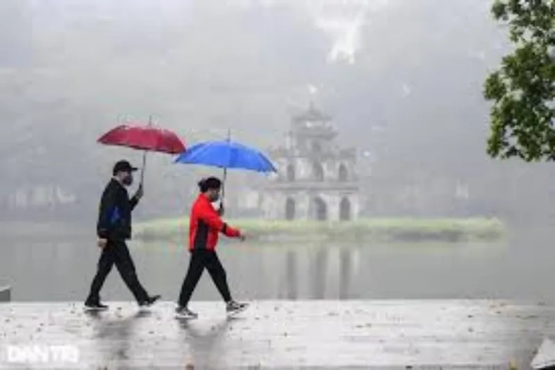 Dự báo thời tiết ngày 16/3/2024: Hà Nội mưa phùn, trời âm u