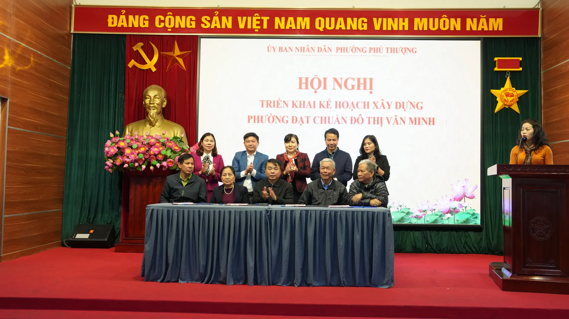Năm 2024, xây dựng phường Phú Thượng đạt chuẩn đô thị văn minh