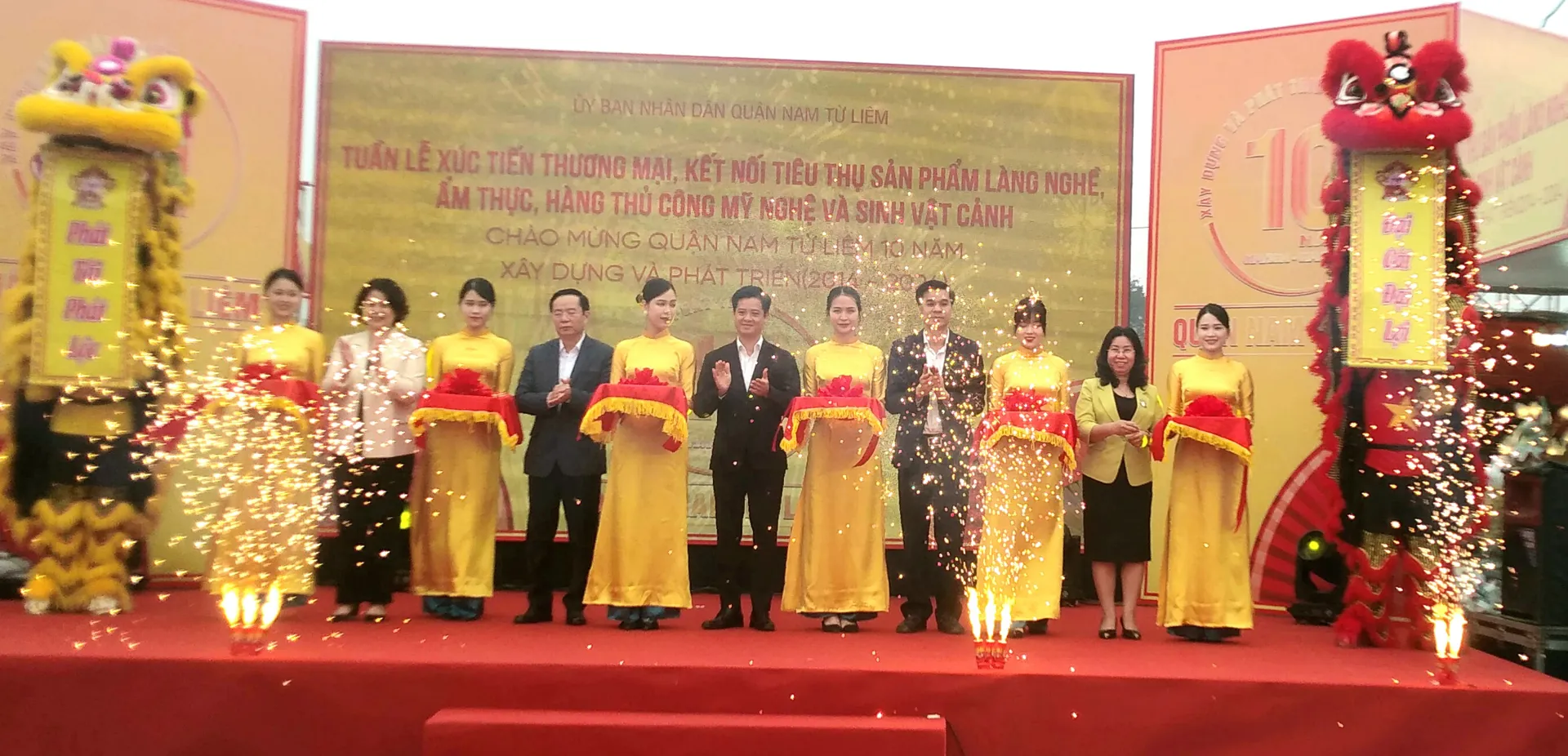 Nam Từ Liêm khai mạc tuần lễ xúc tiến thương mại tiêu thụ sản phẩm