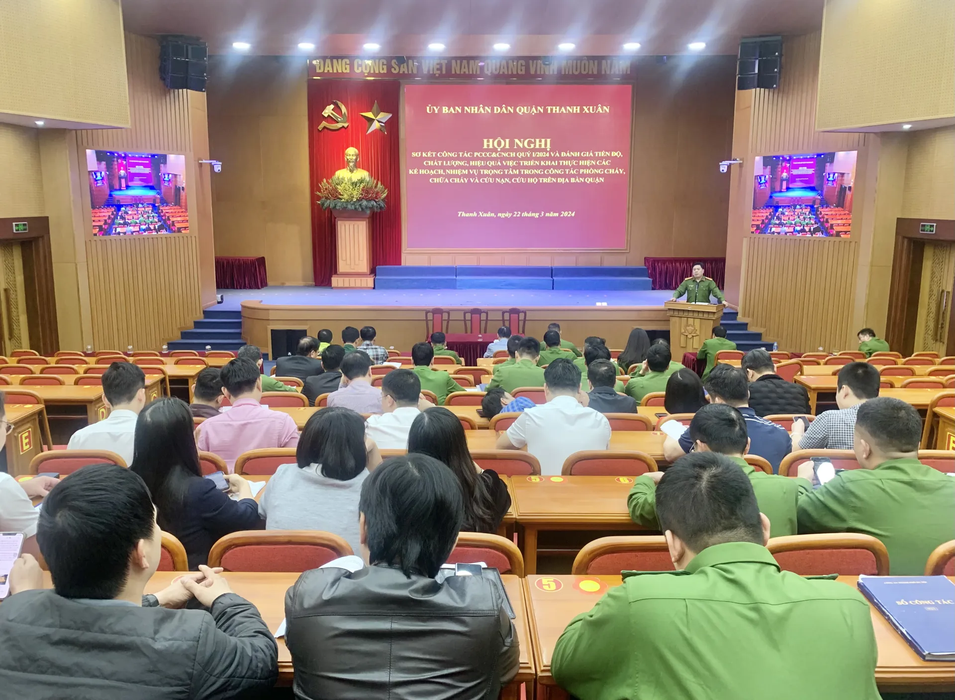 Quận Thanh Xuân: Nâng cao hiệu lực, hiệu quả quản lý nhà nước về PCCC