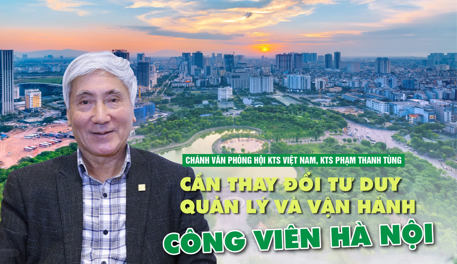 Cần thay đổi tư duy quản lý và vận hành công viên Hà Nội