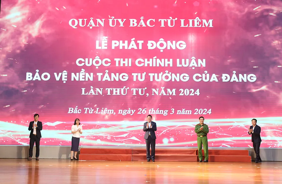 Quận Bắc Từ Liêm phát động cuộc thi bảo vệ nền tảng tư tưởng của Đảng