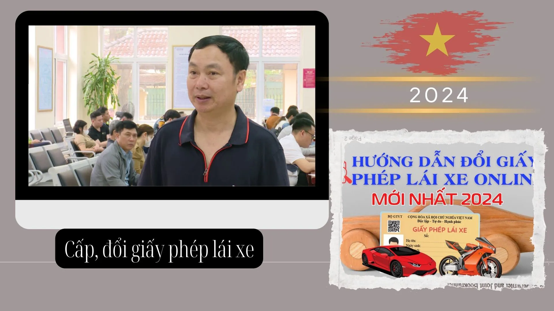 Ghi nhận tại quận đầu tiên ở Hà Nội được cấp, đổi giấy phép lái xe