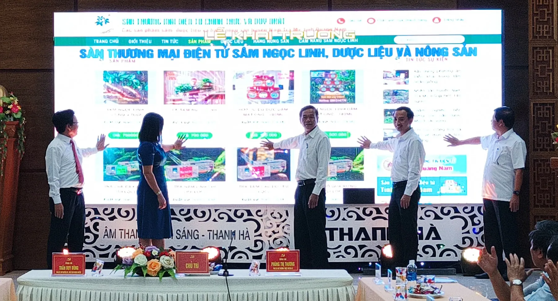 Quảng Nam bán sâm Ngọc Linh trên sàn thương mại điện tử  