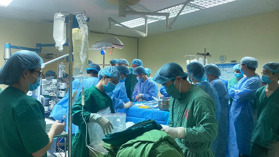 Lần đầu tiên lấy tạng từ ca chết não, cứu sống nhiều người tại tuyến tỉnh