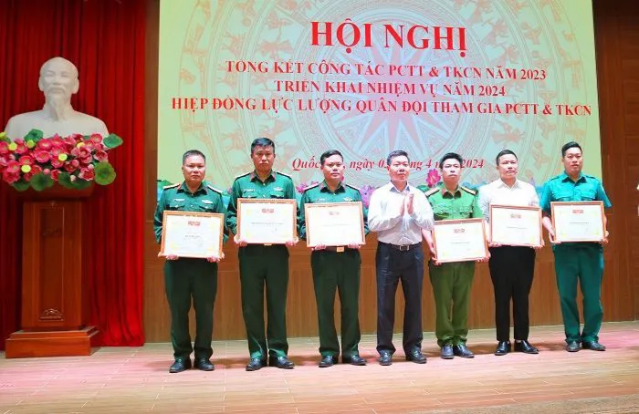 Quốc Oai thực hiện phương châm “4 tại chỗ” trong phòng chống, thiên tai