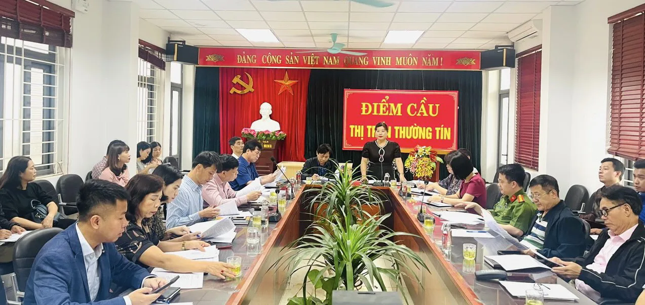 Để thị trấn Thường Tín trở thành “thị trấn đô thị văn minh”
