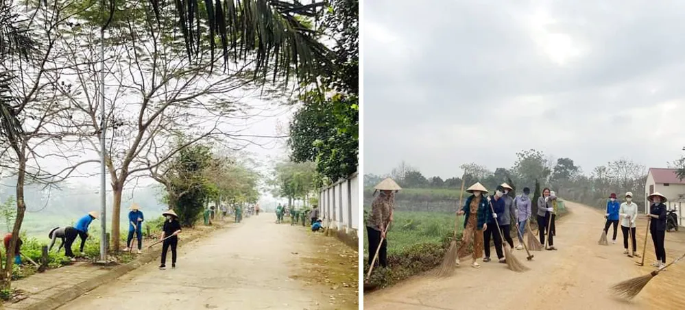 Quốc Oai sôi nổi thi đua bảo vệ môi trường