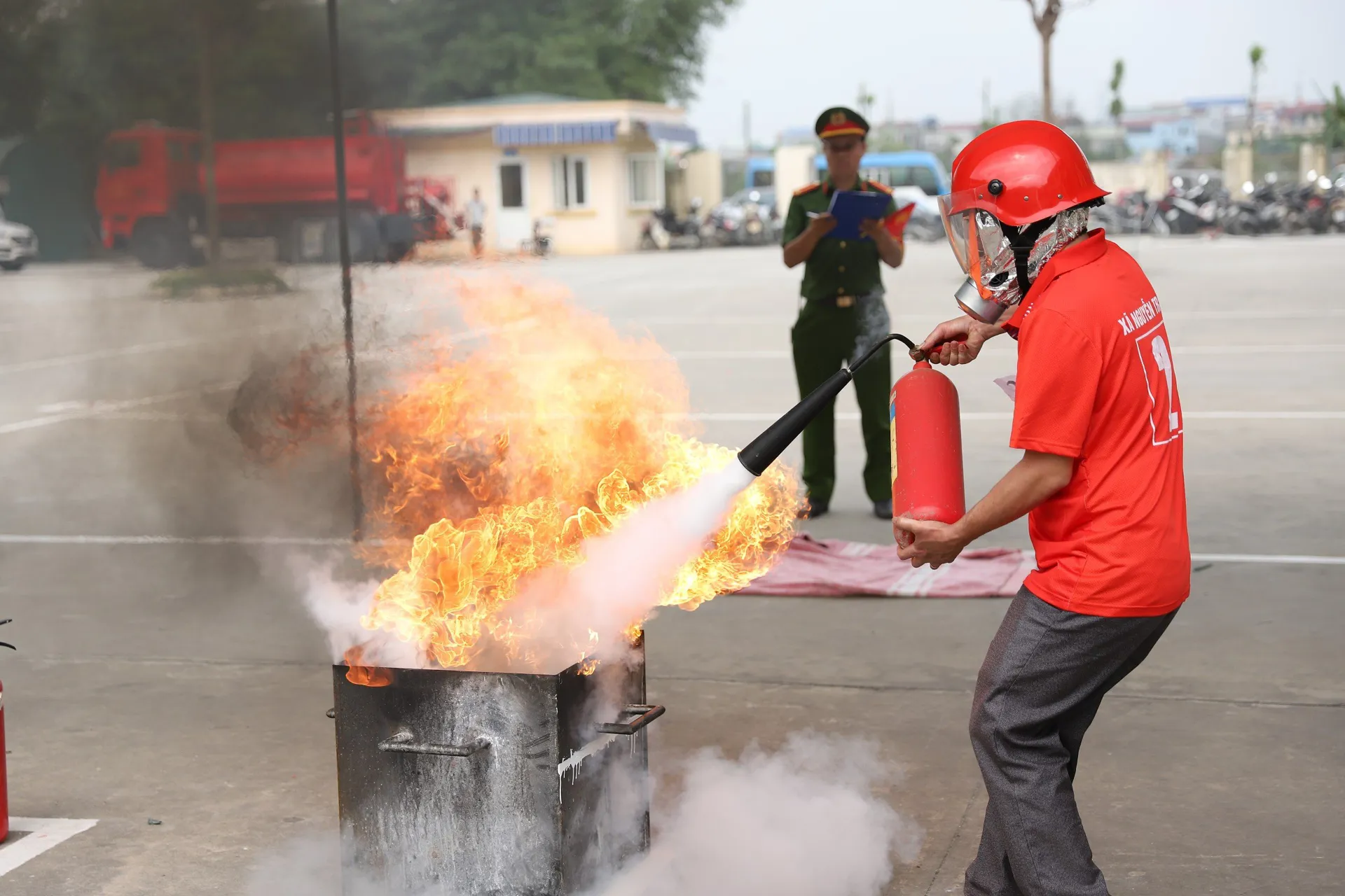 Sôi nổi hội thi “Tổ liên gia an toàn PCCC” huyện Thường Tín năm 2024