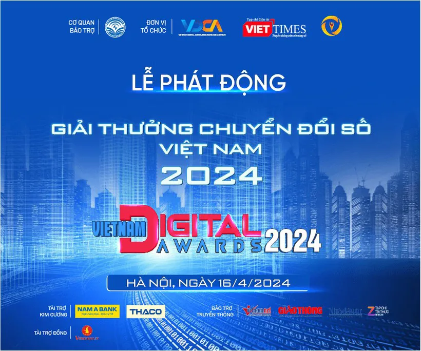 Phát động Giải thưởng Chuyển đổi số Việt Nam 2024