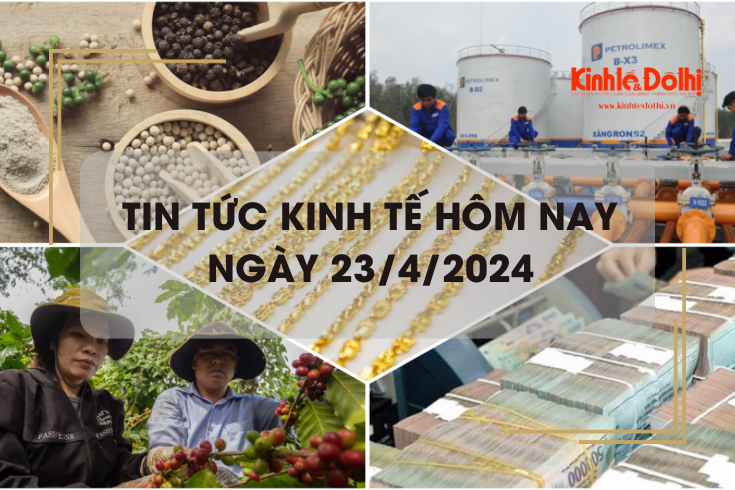 Tin tức kinh tế ngày 23/4/2024: xuất khẩu hạt tiêu sang thị trường Hàn Quốc tăng mạnh