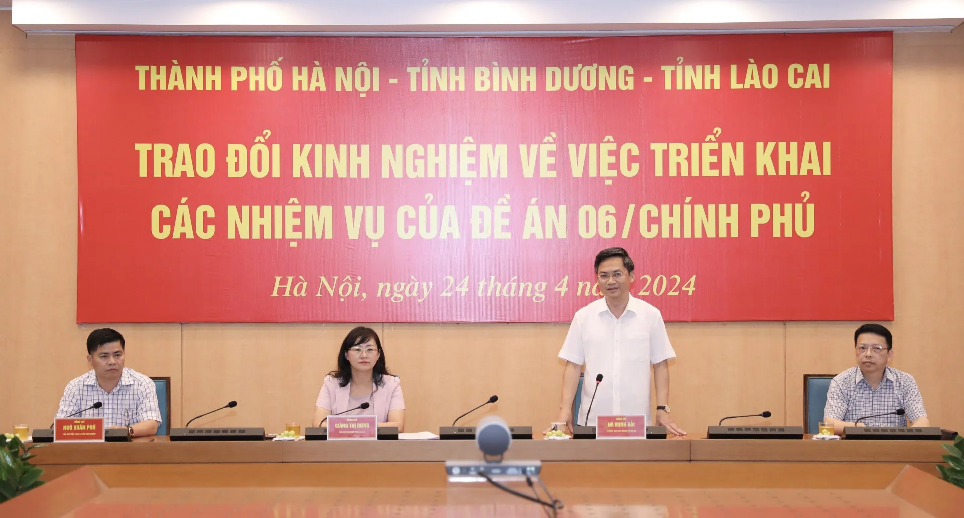 Hà Nội, Bình Dương và Lào Cai chia sẻ kinh nghiệm triển khai Đề án 06