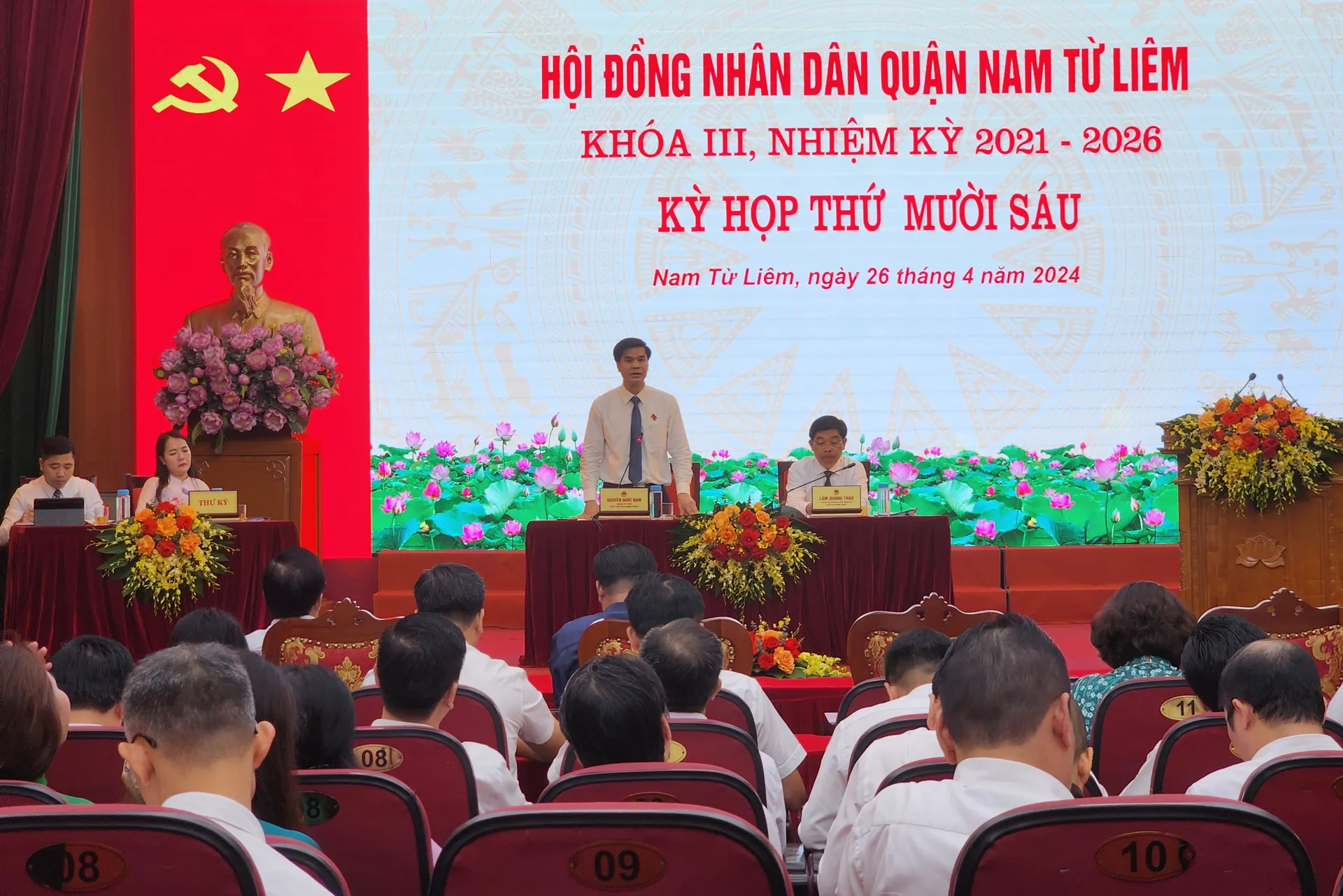 HĐND quận Nam Từ Liêm thông qua nhiều nội dung quan trọng tại Kỳ họp 16