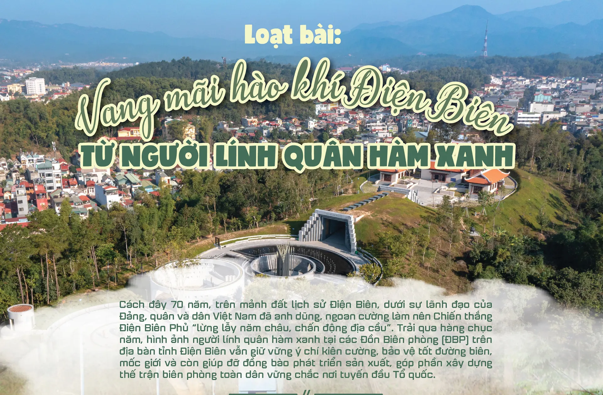 Vang mãi hào khí Điện Biên từ người lính quân hàm xanh