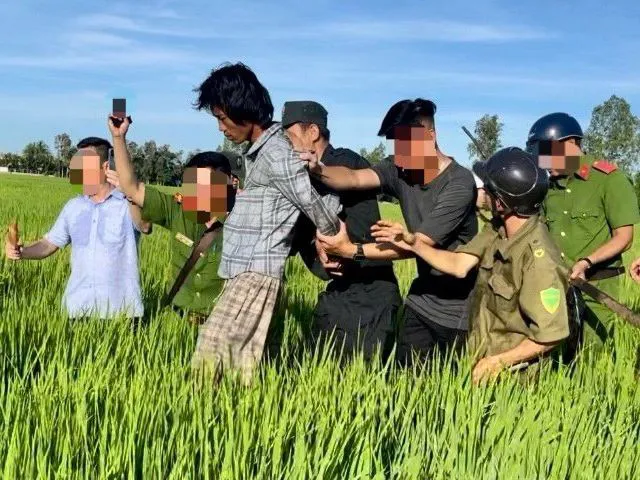 Bắt đối tượng tâm thần chém tử vong một người và nhiều người bị thương