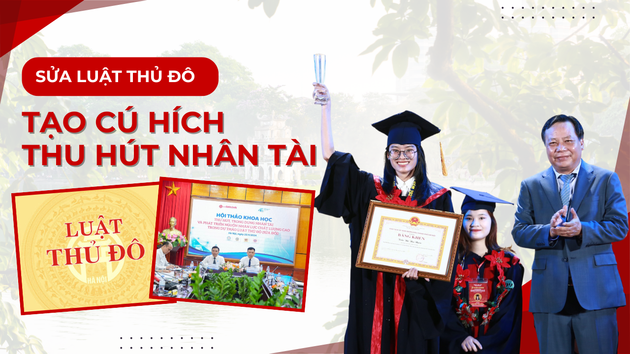 Sửa Luật Thủ đô để tạo “cú hích” thu hút, trọng dụng nhân tài