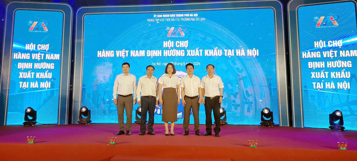 Khai mạc Hội chợ hàng Việt Nam định hướng xuất khẩu