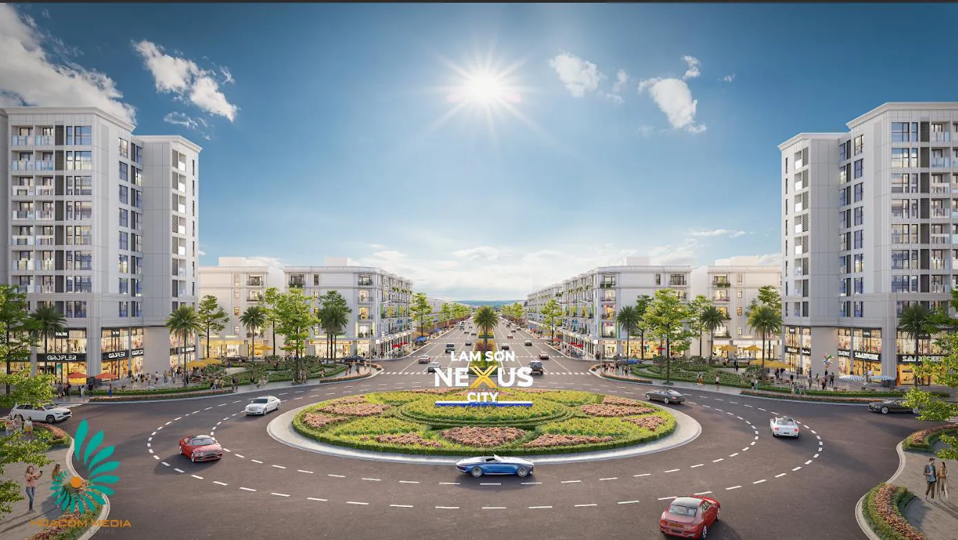 Lam Sơn Nexus City - Shophouse tiên phong bất động sản lợi nhuận tại Bắc Giang