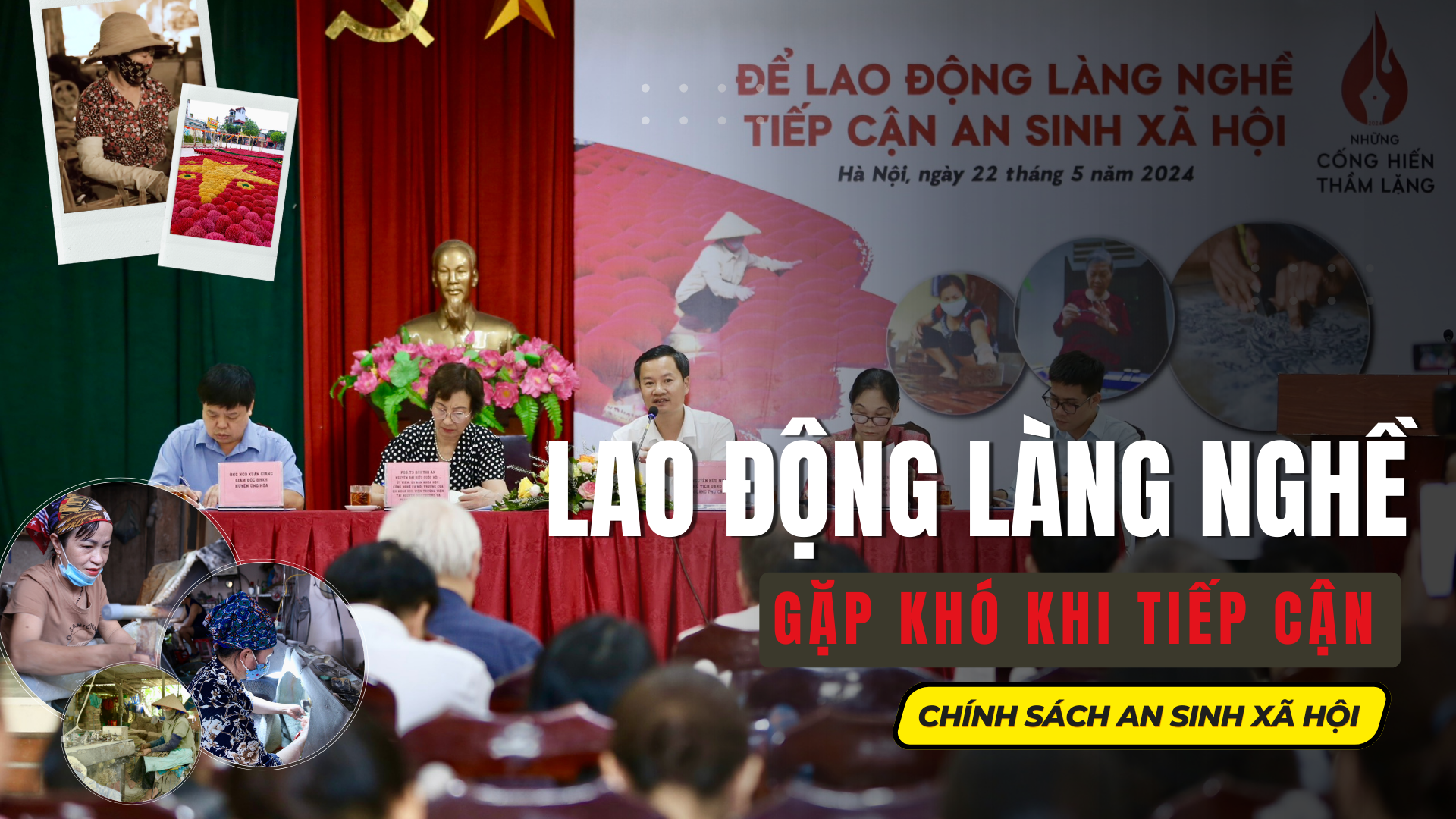 Lao động làng nghề gặp khó khi tiếp cận chính sách an sinh xã hội