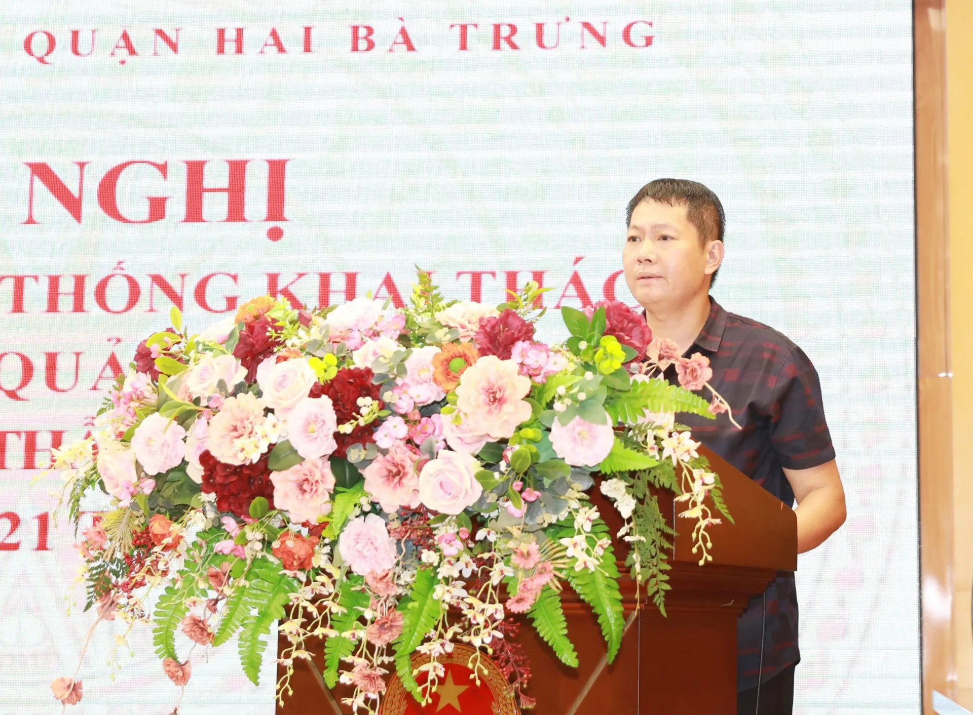 Một trong những quận đầu tiên thực hiện số hóa dữ liệu hộ tịch từ 1956-2023