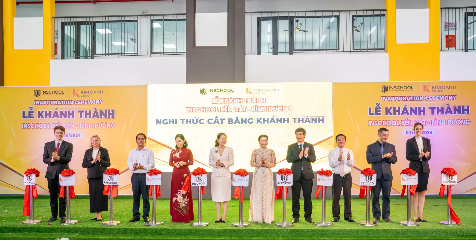 Kim Oanh Group khánh thành trường INschool Bến Cát