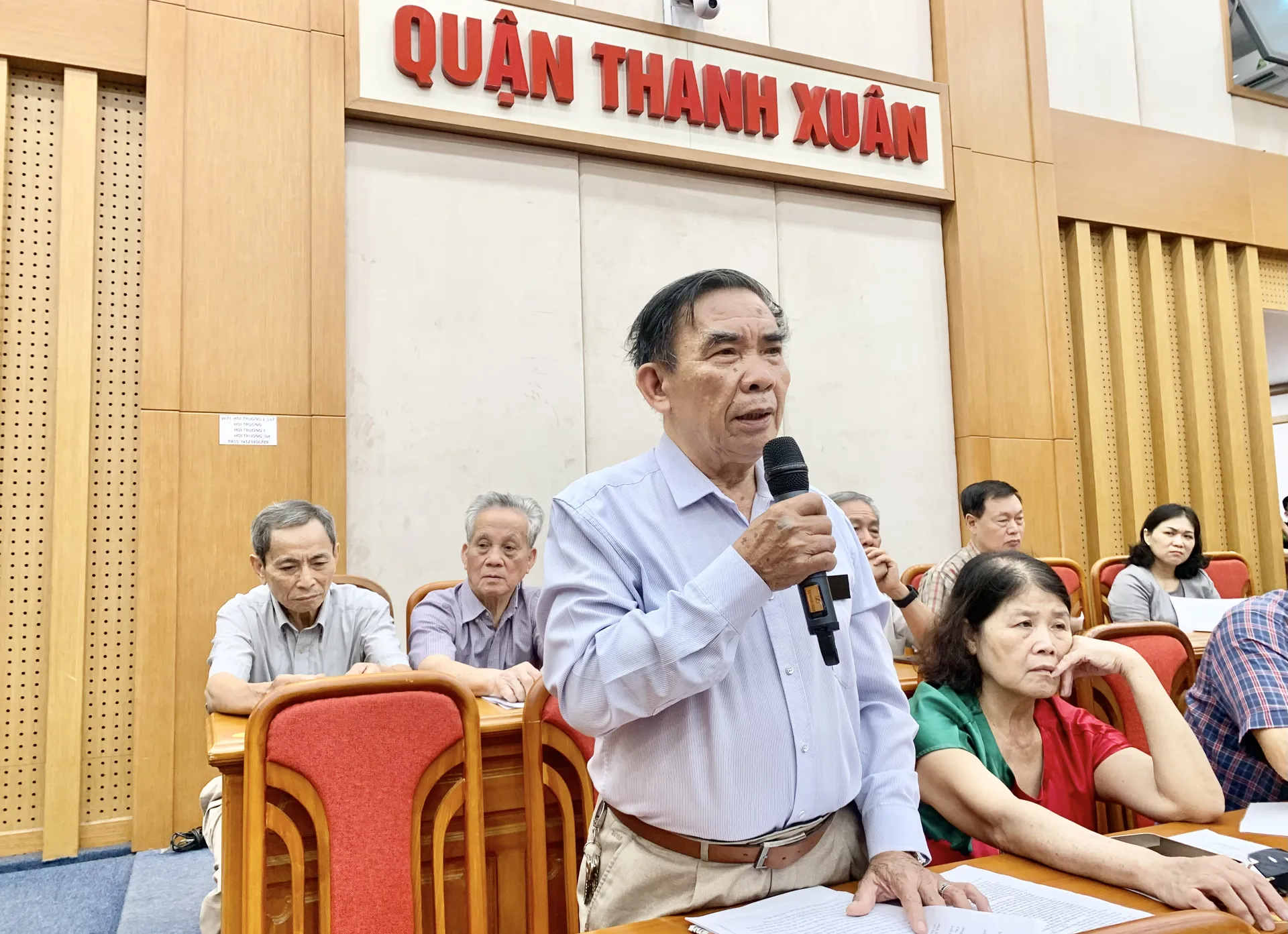 Quận Thanh Xuân: bảo đảm quyền lợi tối đa cho người dân khi thu hồi đất