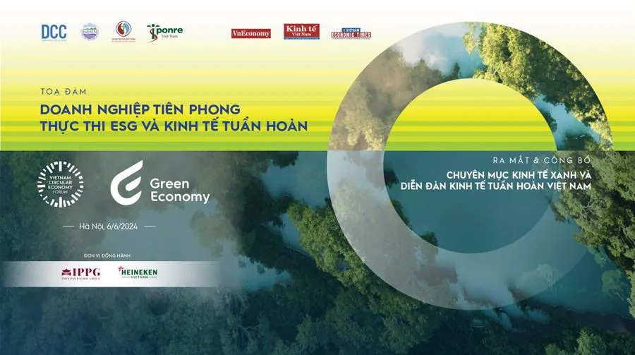 Doanh nghiệp tiên phong thực thị ESG và kinh tế tuần hoàn