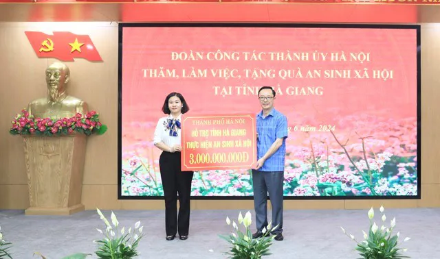Hà Nội – Hà Giang: hỗ trợ, chia sẻ kinh nghiệm để phát triển bền vững